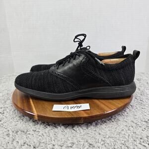 Cole Haan Grand Tour Knit Ox Black Casual Lifestyle Daily Oxford Sneaker Mens 12